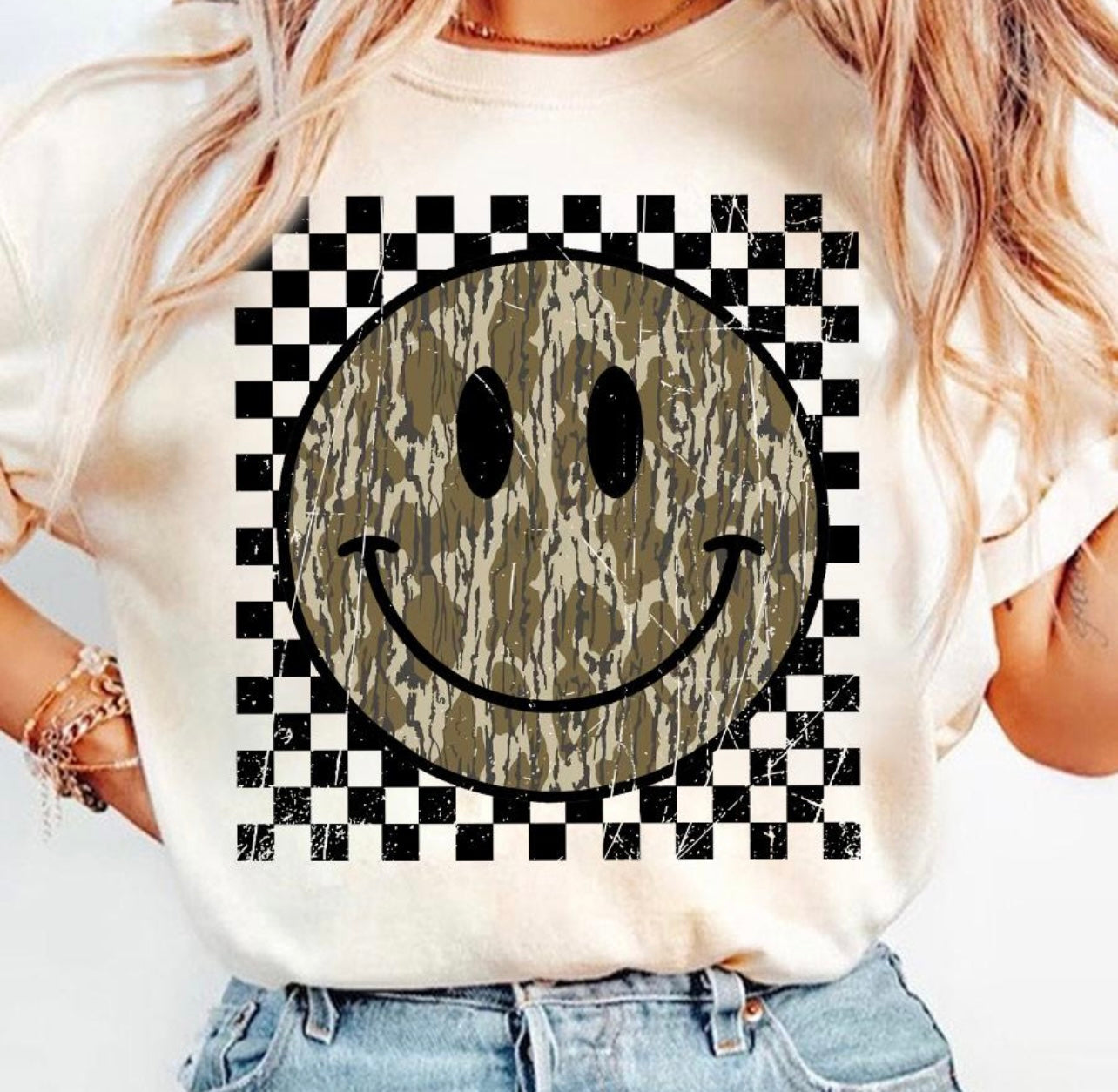 Camo smiley