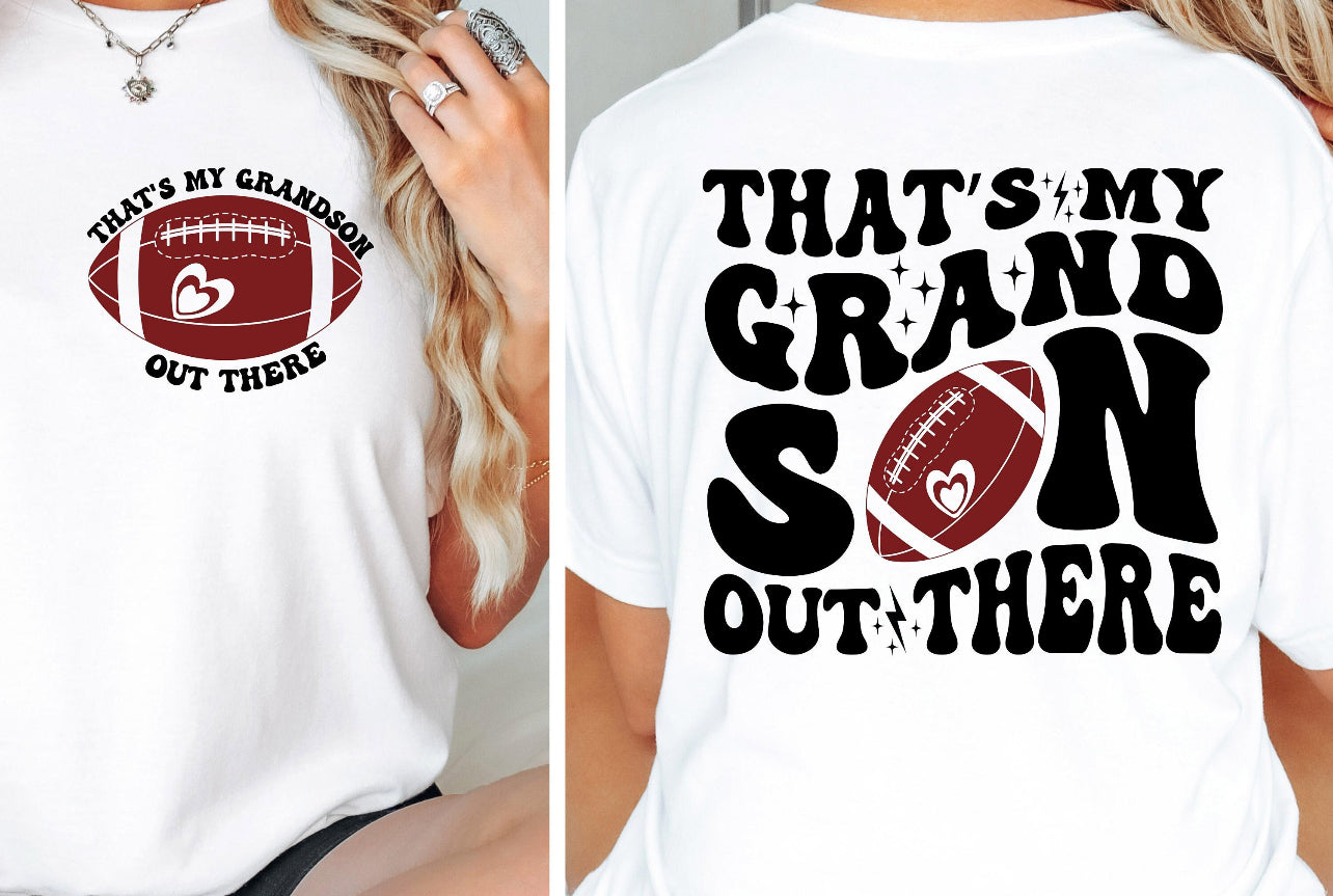 That’s my Grandson out there