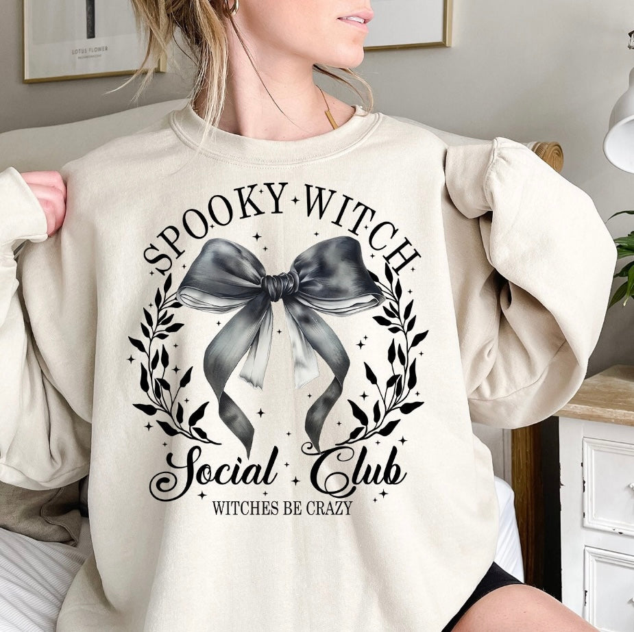 Spooky witch social club crew