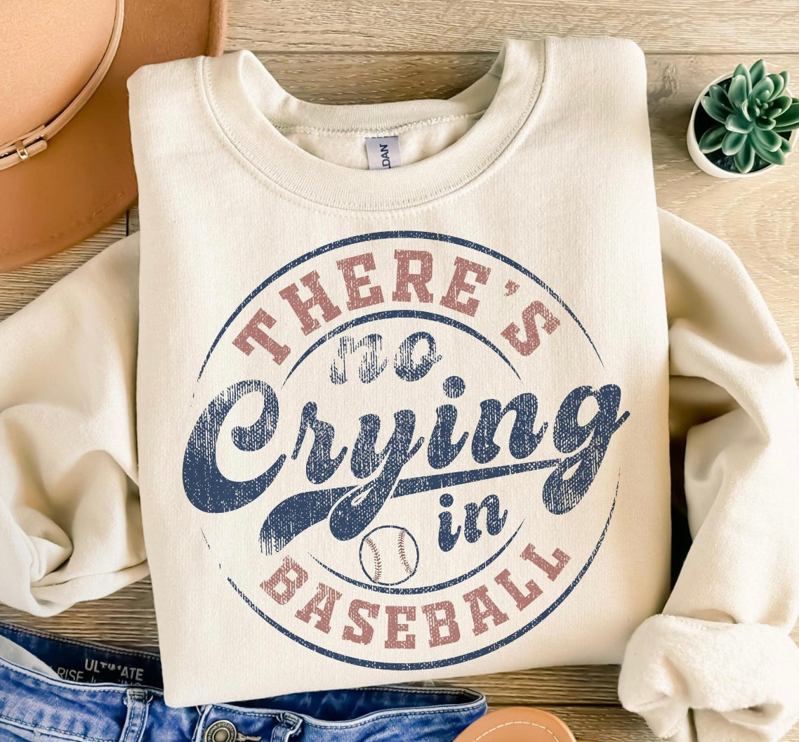 There’s no crying in baseball