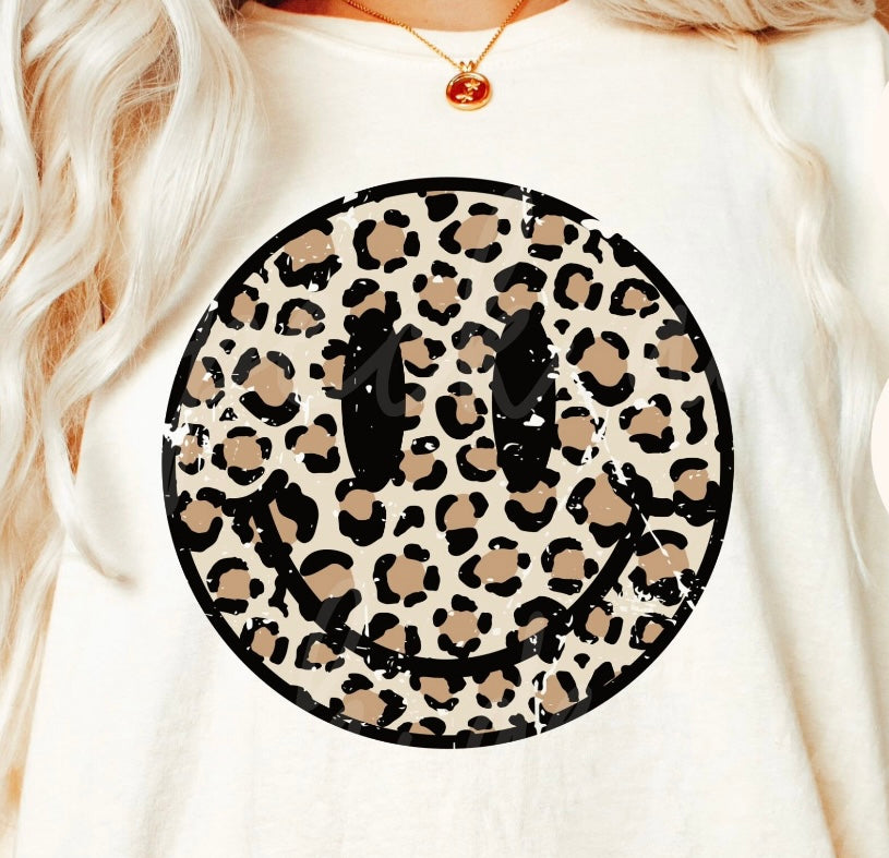 Cheetah smiley face