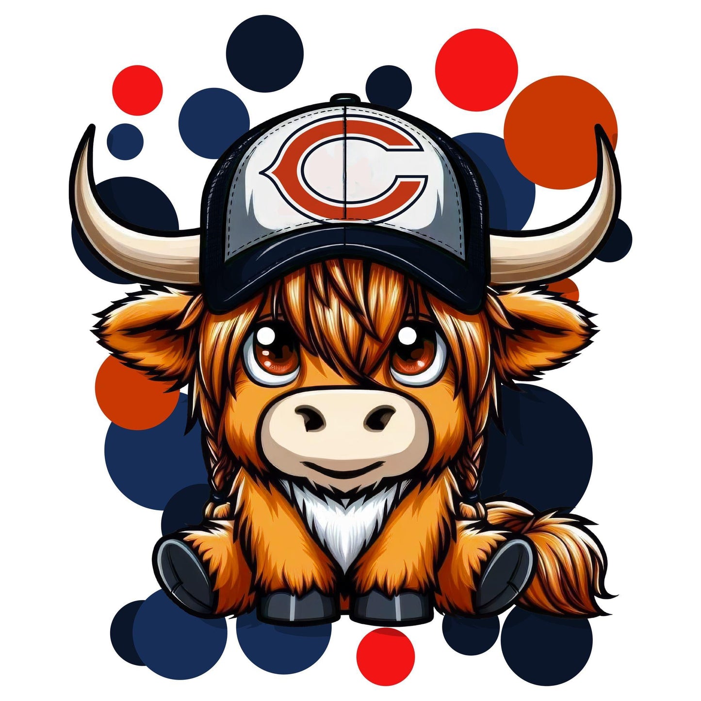 20oz sports Highland cow 