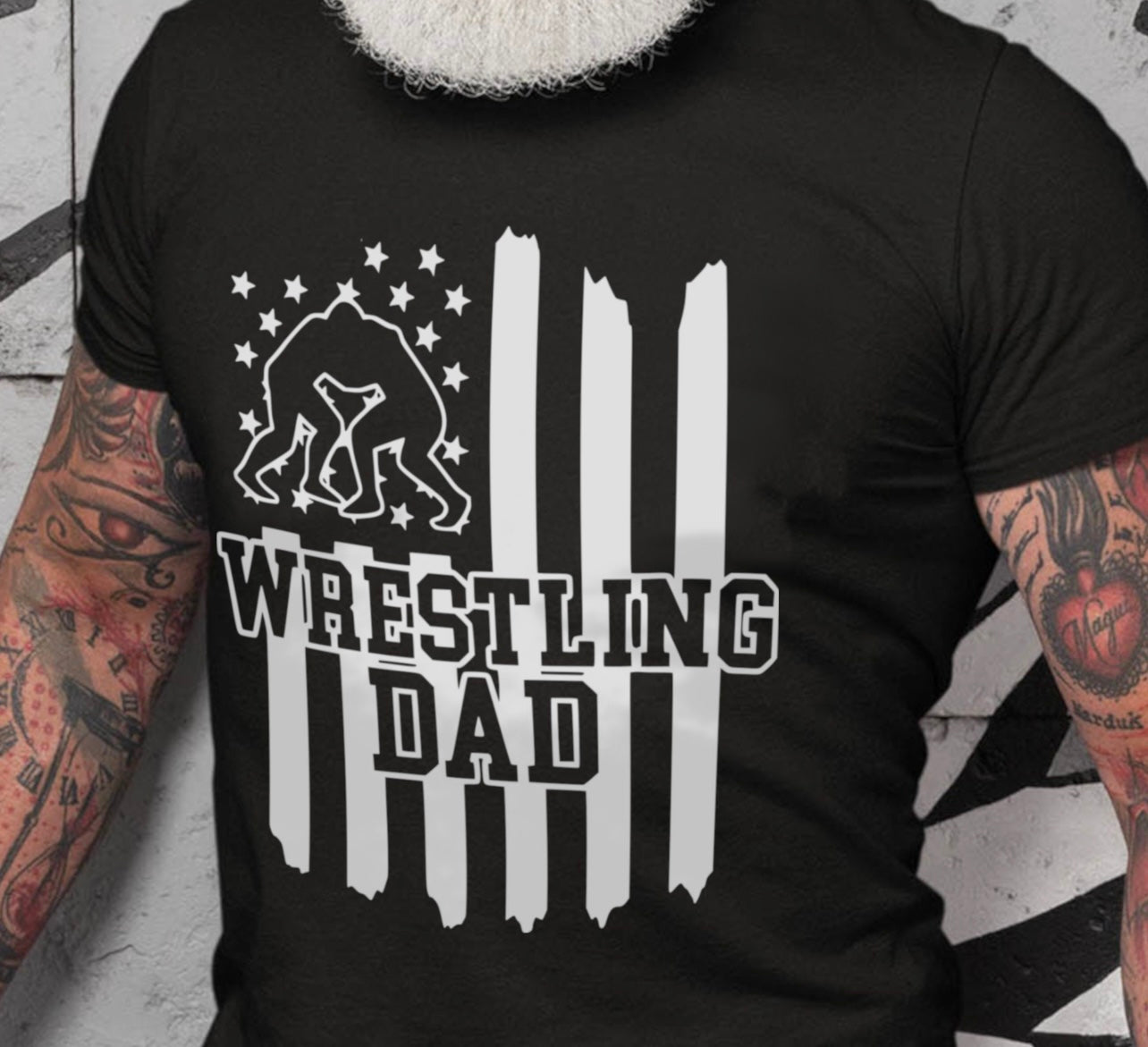 Wrestling Dad Flag 1