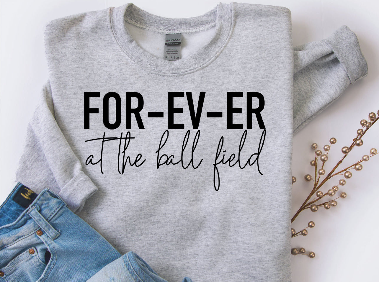 FOR-EV-ER at the ball field
