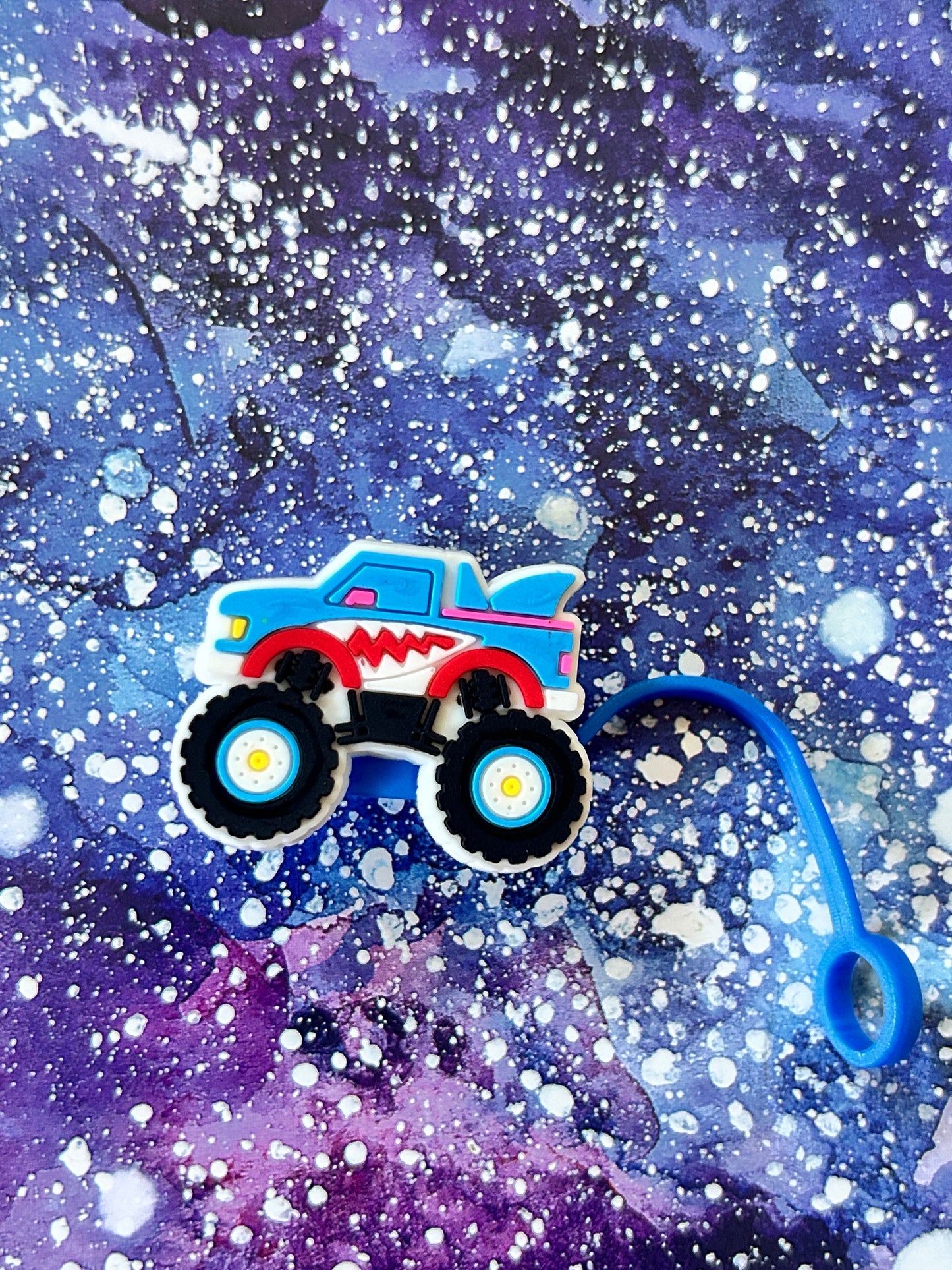 Monster truck straw cover