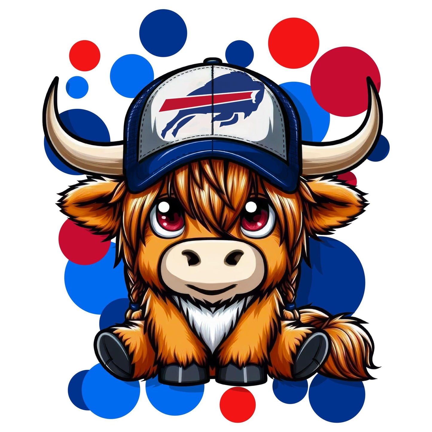 20oz sports Highland cow 