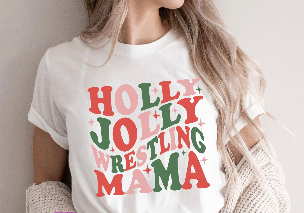 Holly Jolly wrestling mama