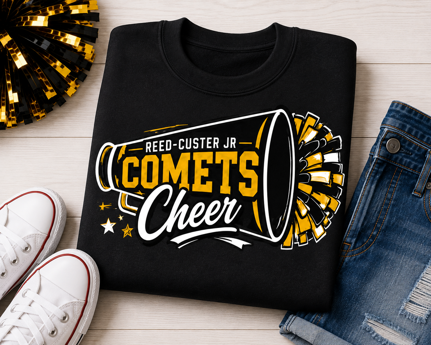 RC Jr. Comets cheer