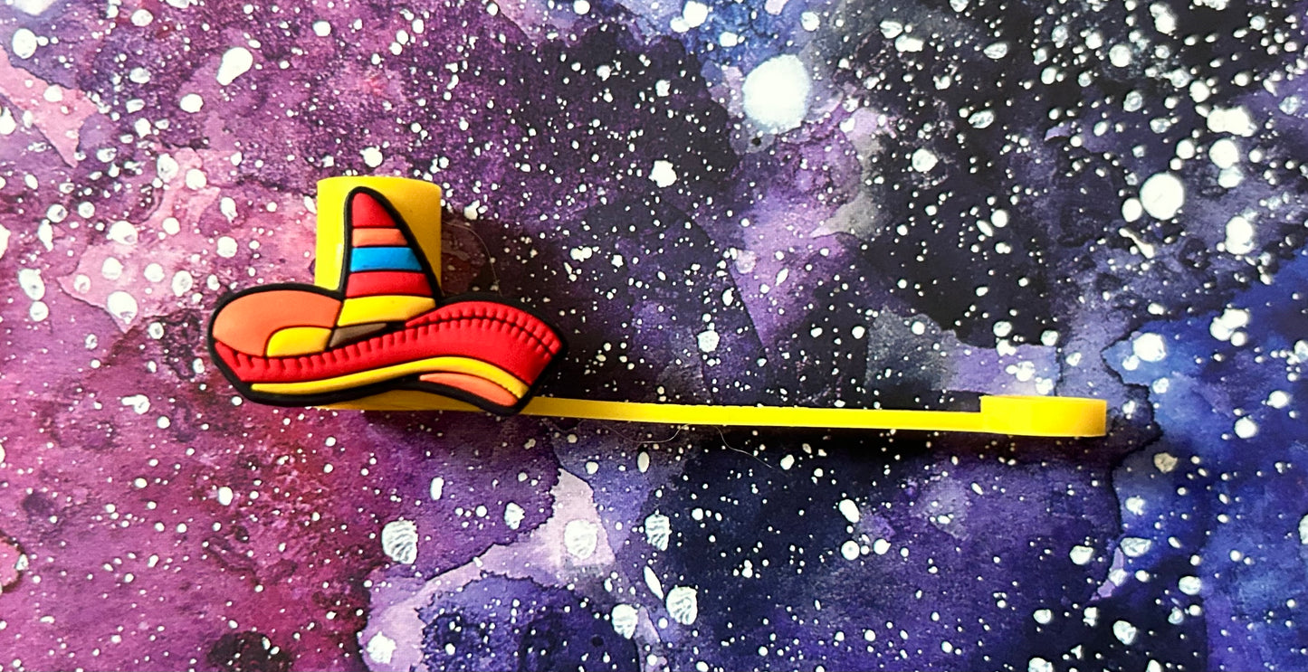 Mexican Theme Straw Toppers