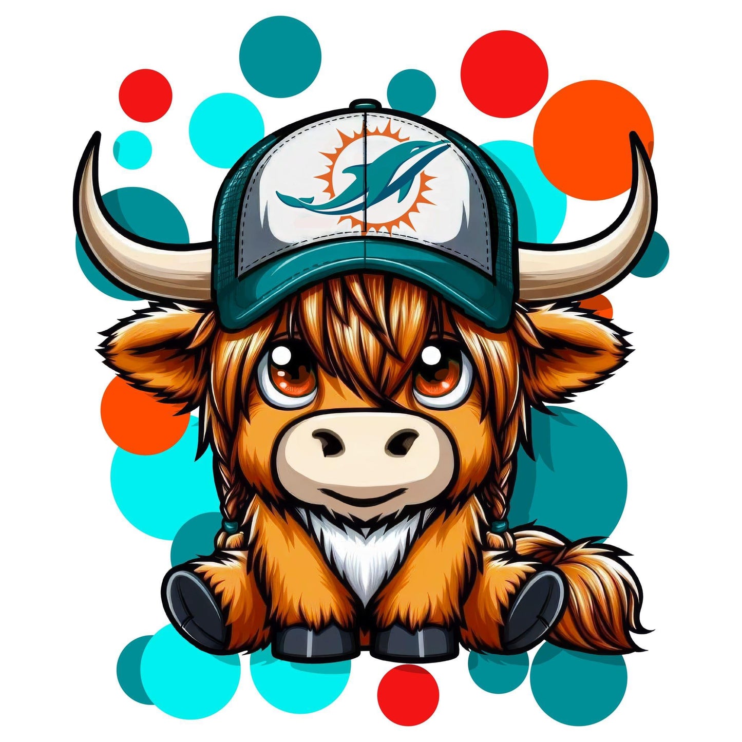 20oz sports Highland cow 