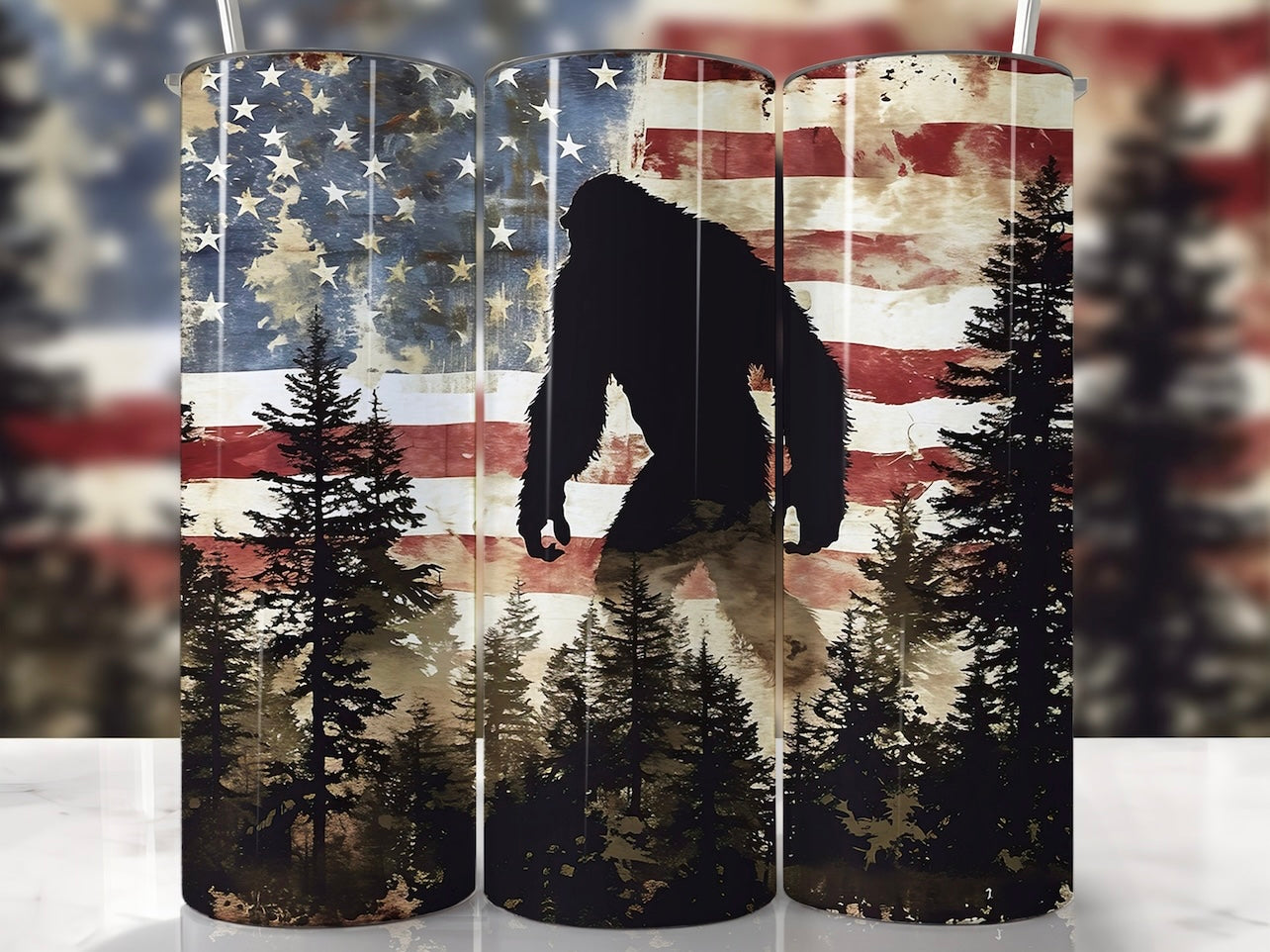 Patriotic Bigfoot
