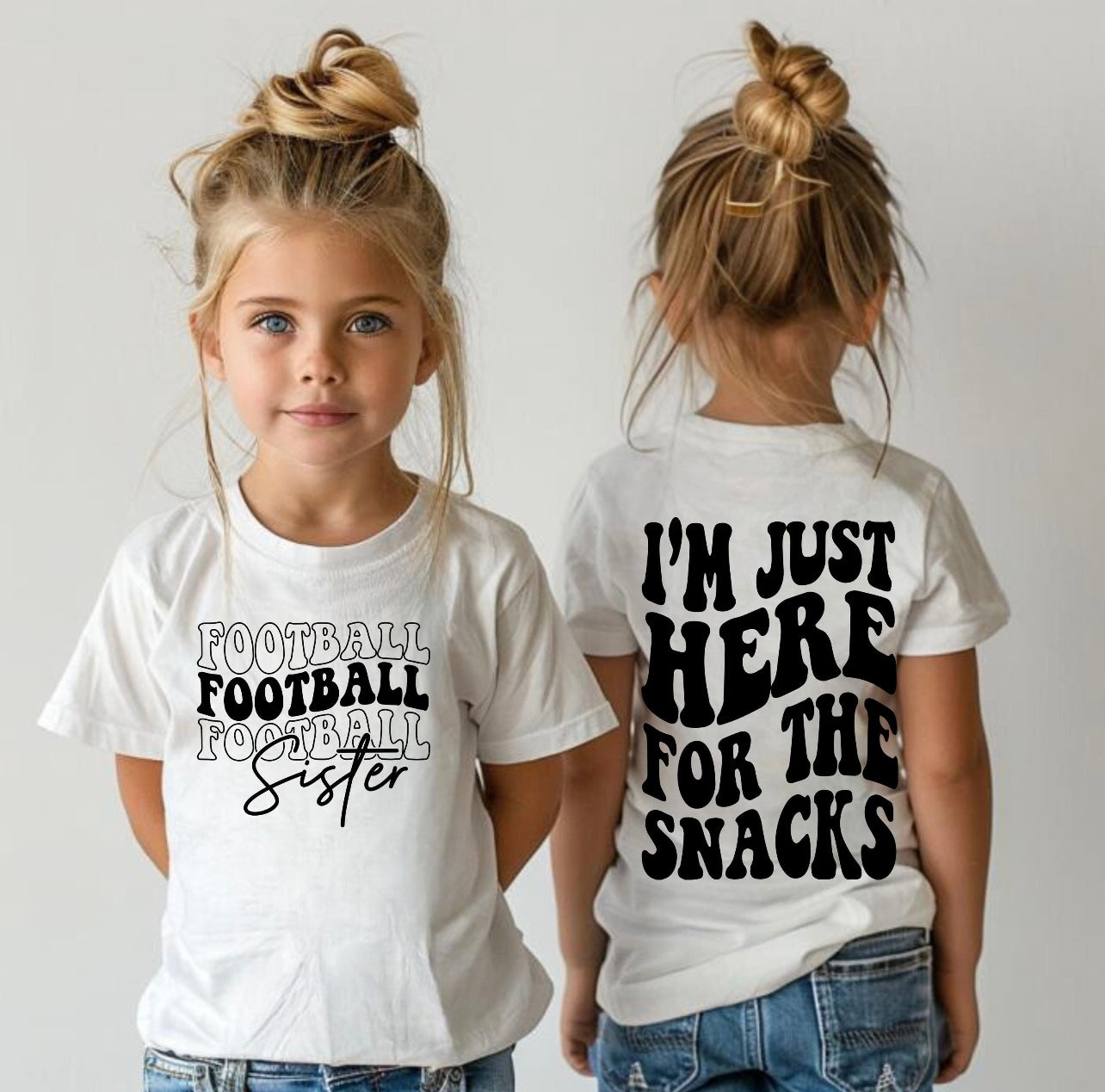 I’m just here for the snacks football sister edition