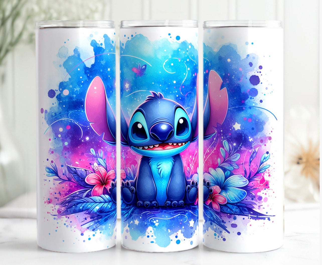 Blue Alien Tumbler 