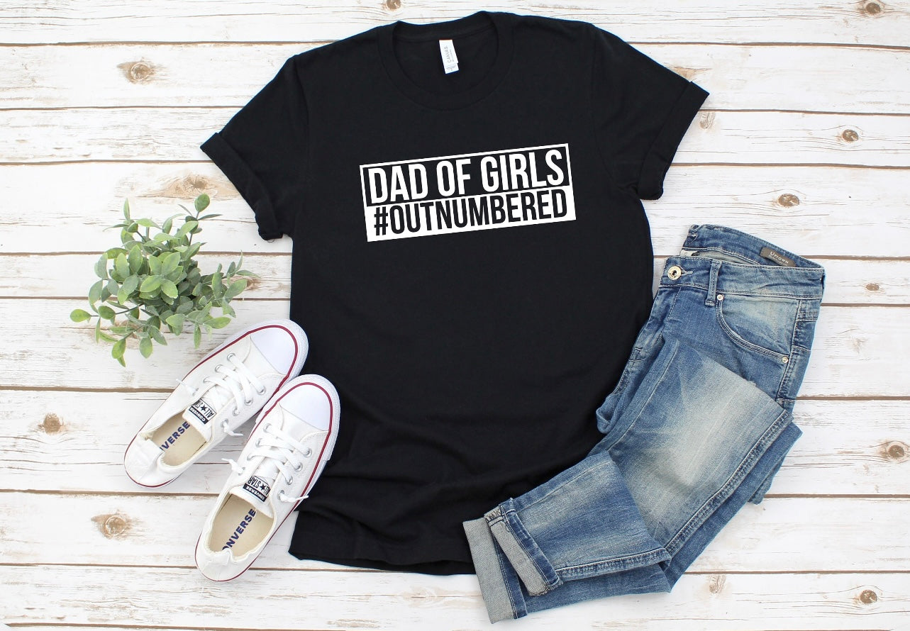 Dad of girls out numbered