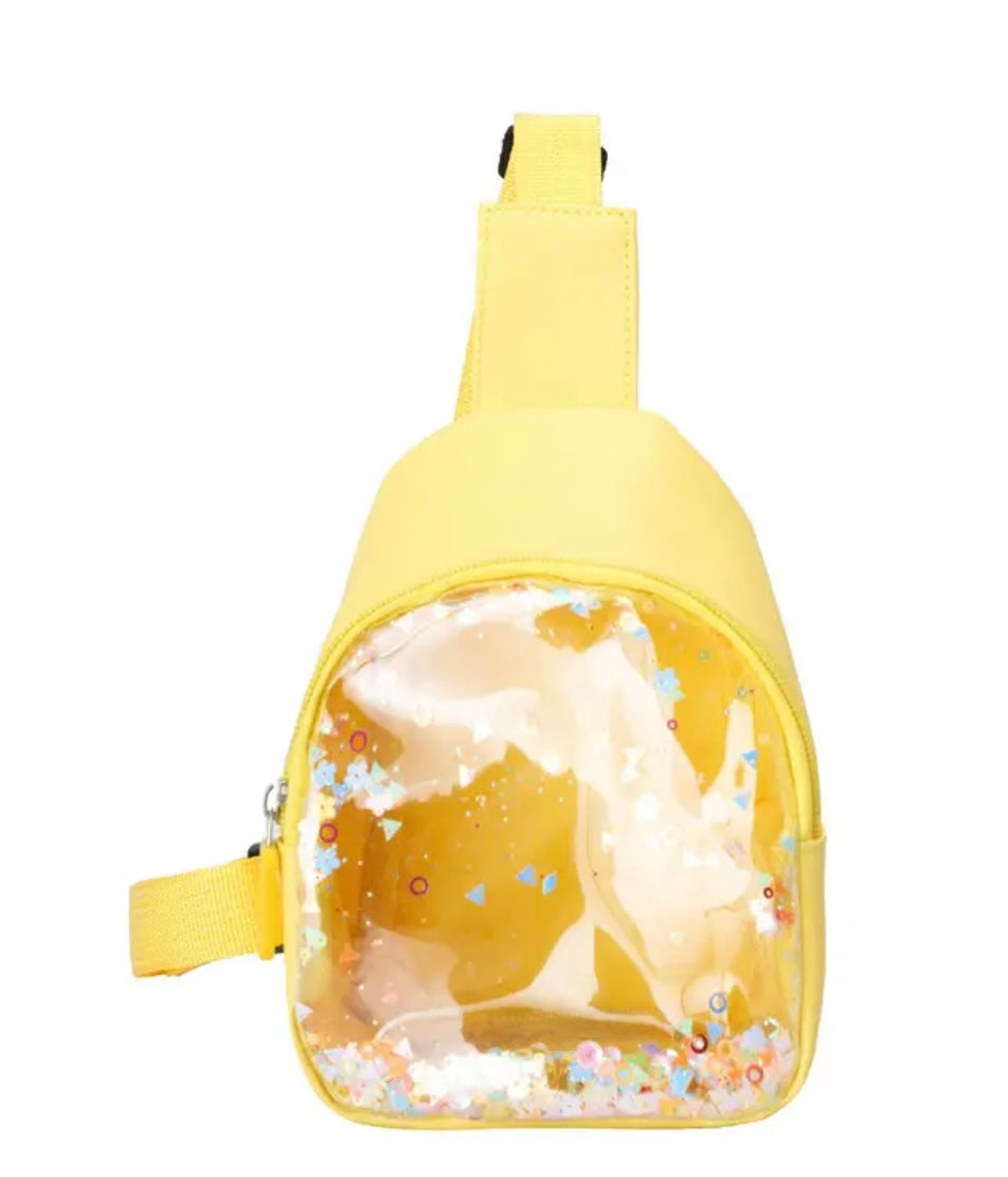 Party time confetti crossover kids bag