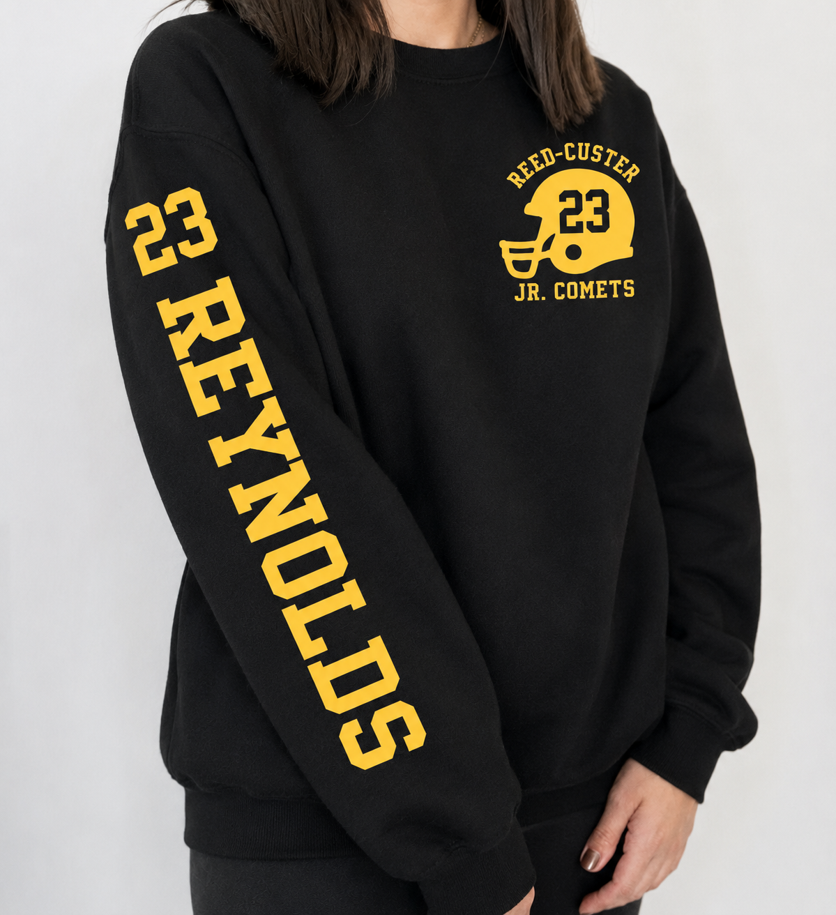 Personalized football hoodie