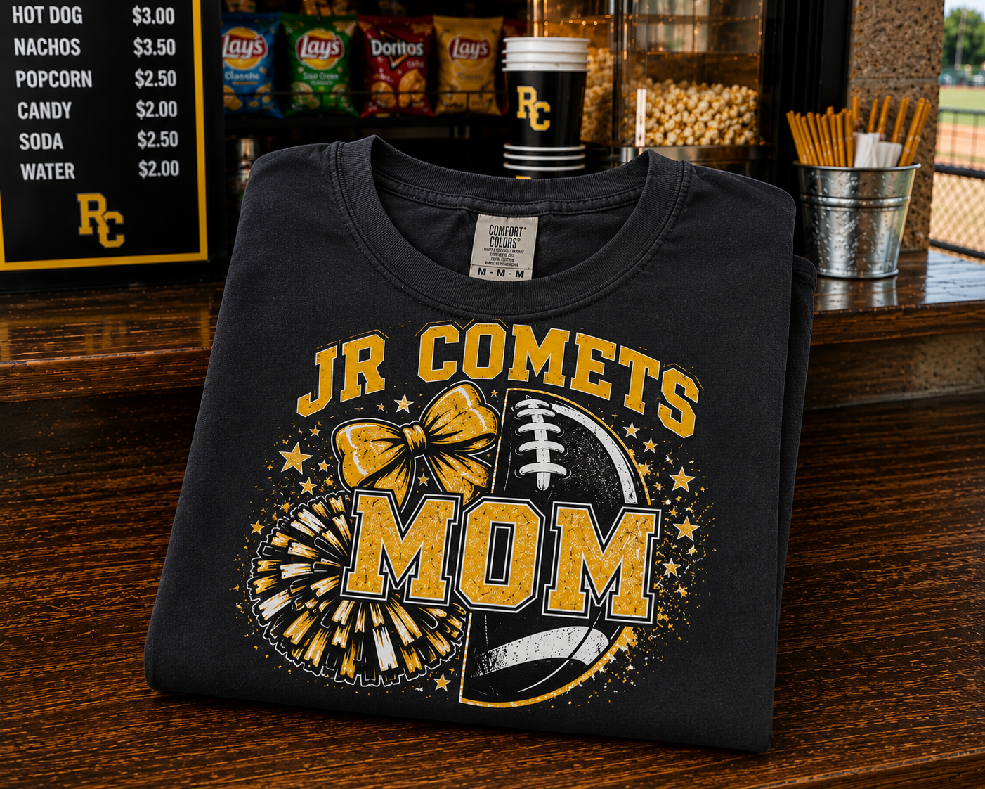 Comfort Colors Jr. Comers Mom Tshirt