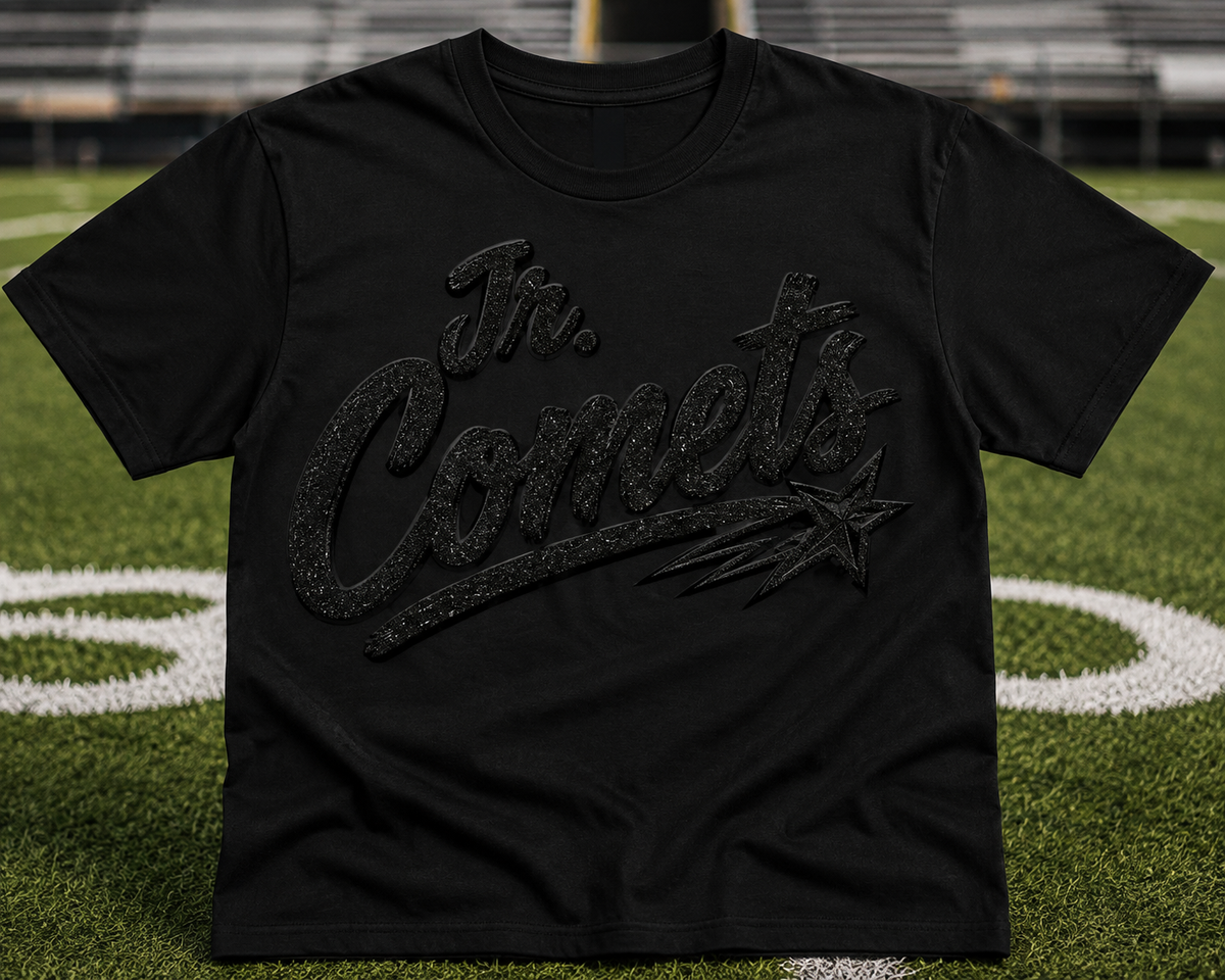 Black on Black glitter
