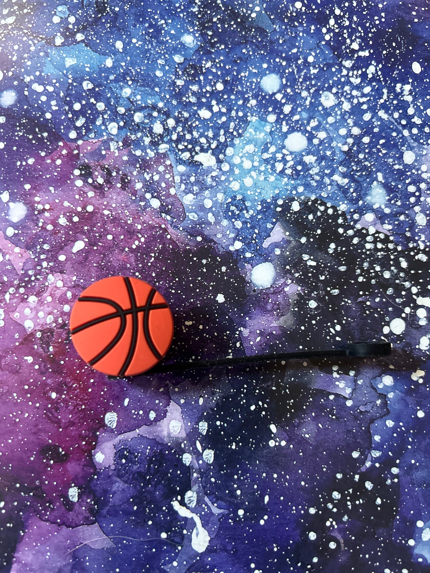 Basketball Straw Cover
