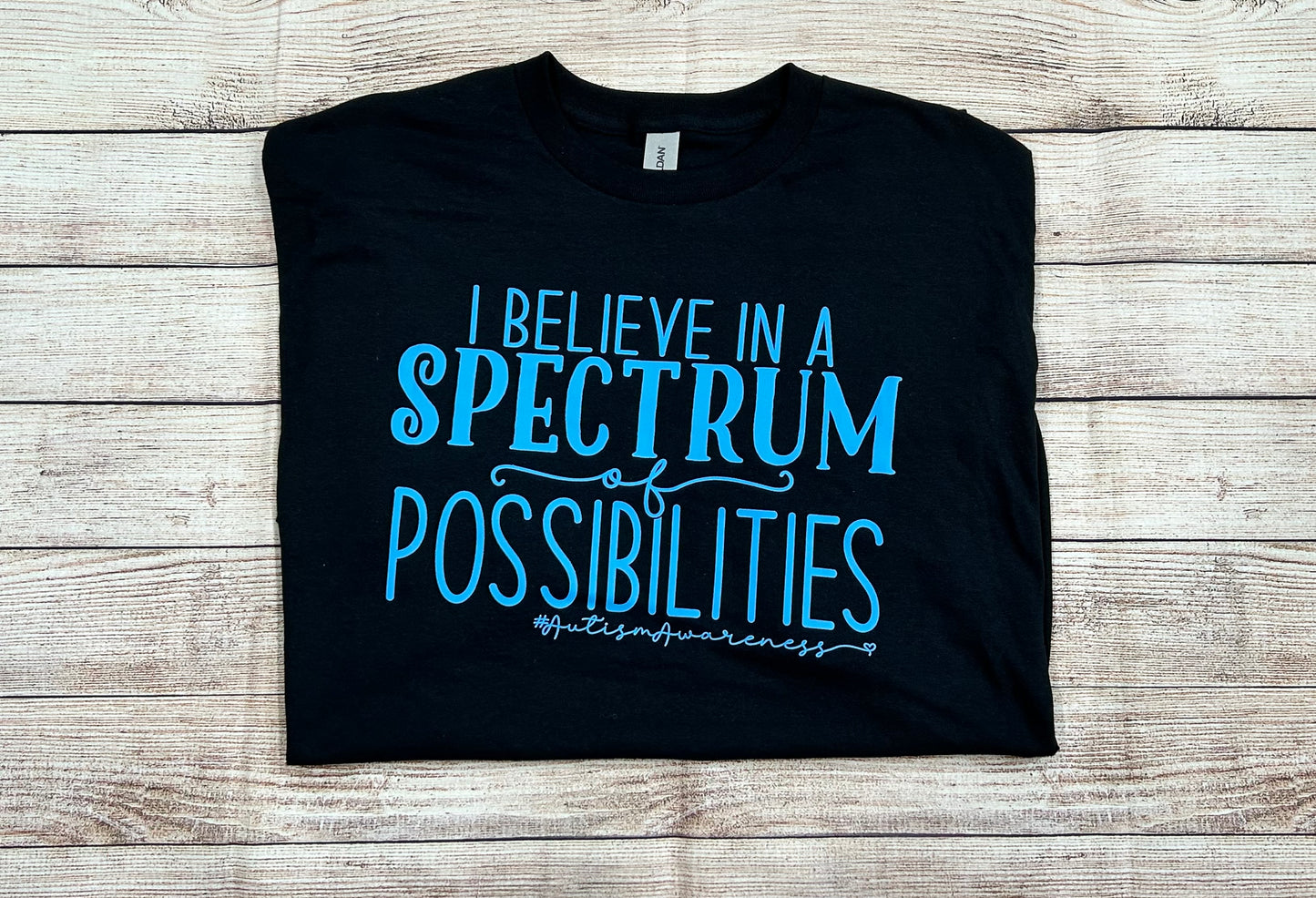 I believe in a spectrum of possibilities