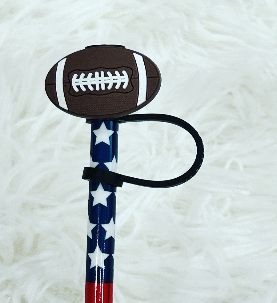 Football Straw Cover