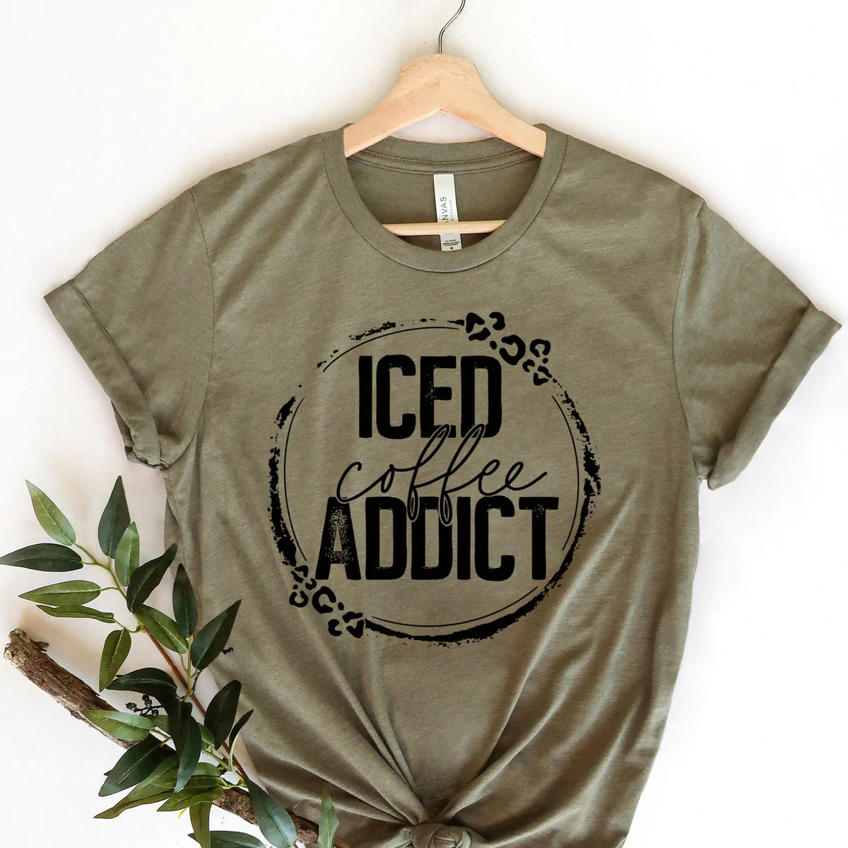 Iced Coffee Addict T Shirt