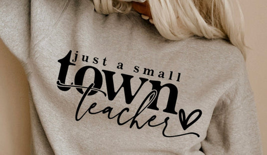 Just a small town teacher crew