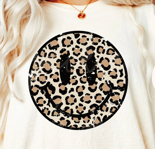 Cheetah smiley face