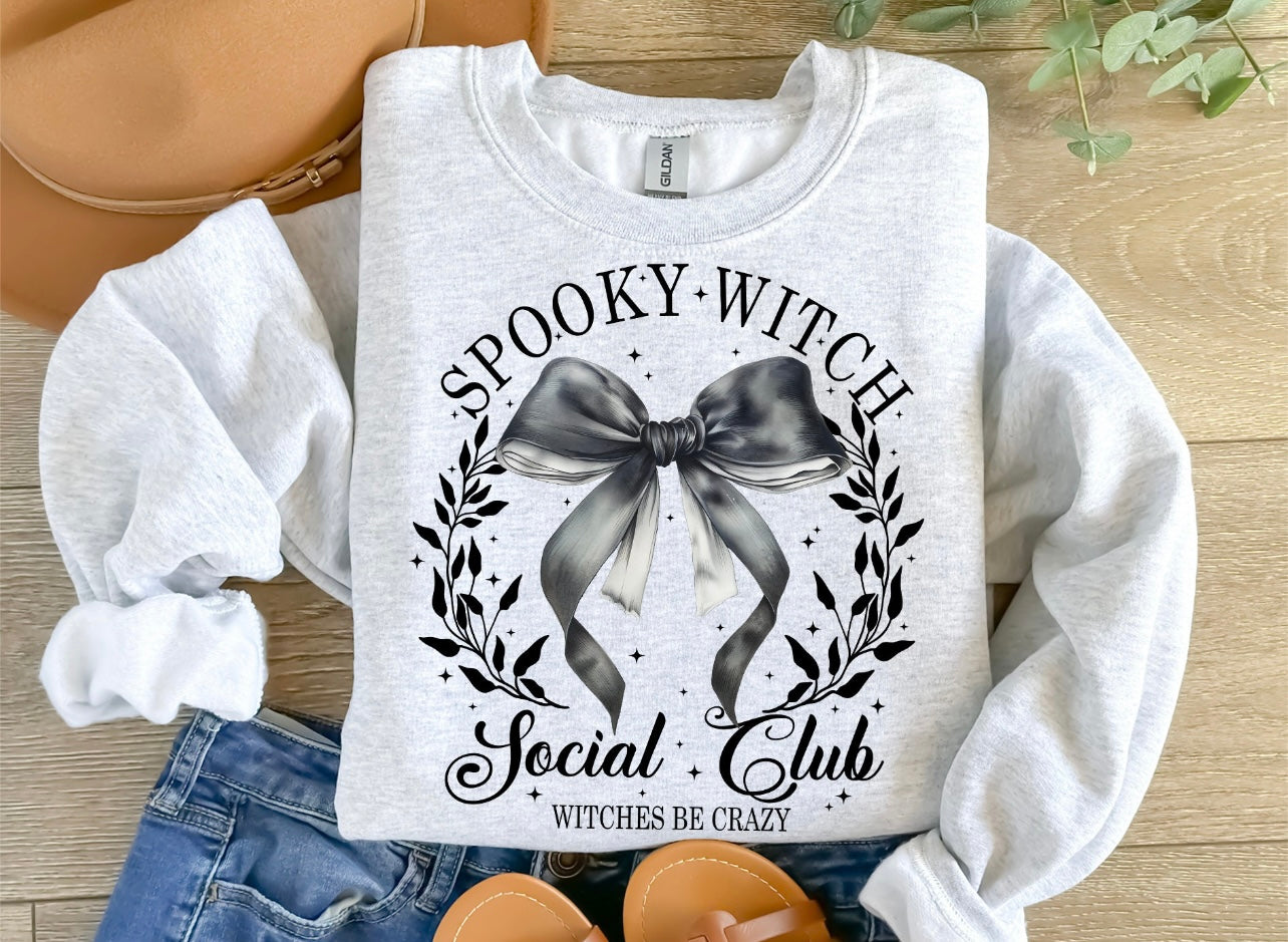 Spooky witch social club crew