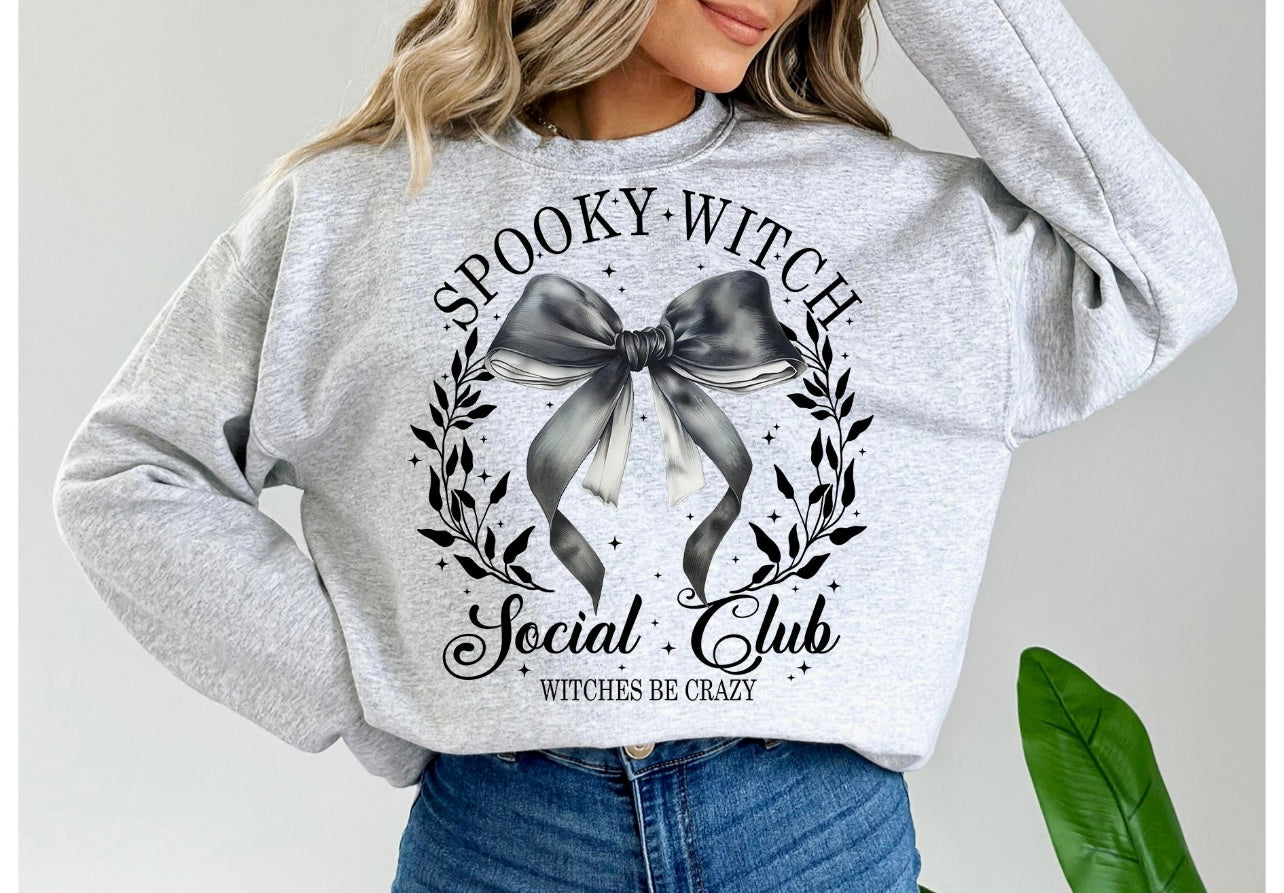 Spooky witch social club crew