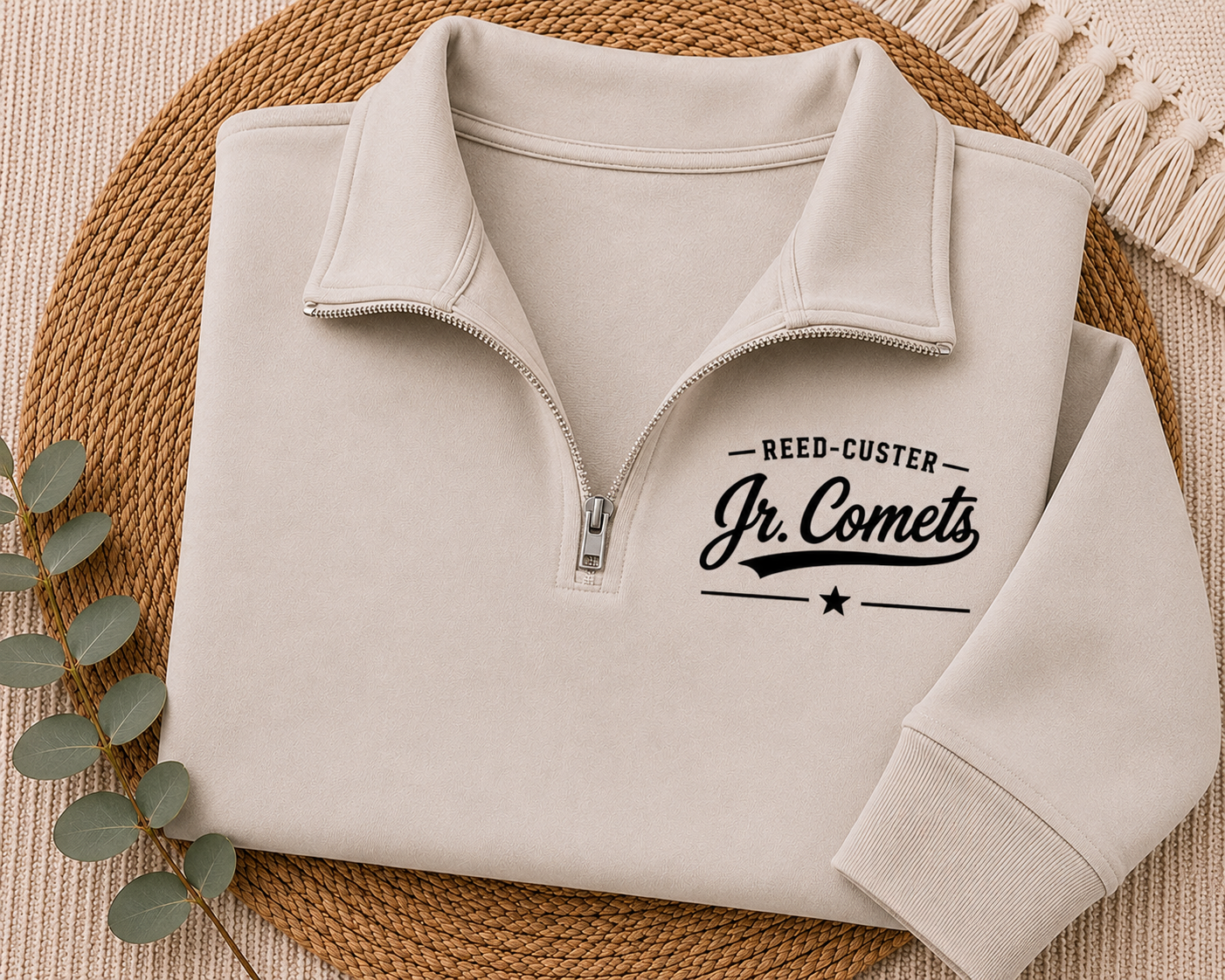 Reed-Custer Jr. Comets Quarter-Zip Pullover