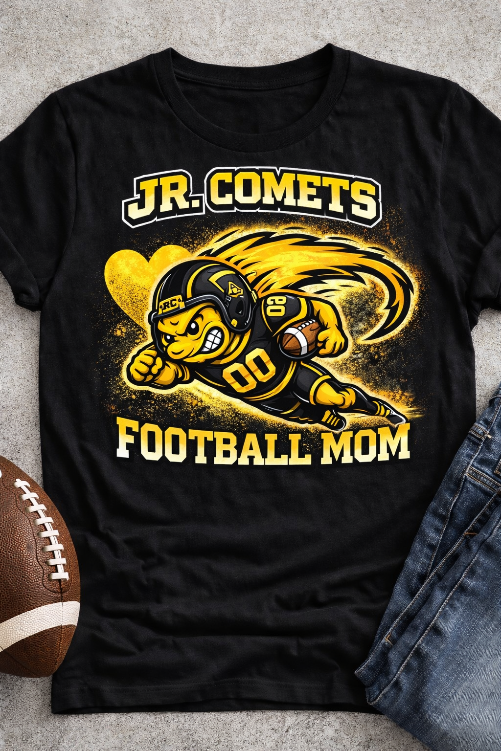 Jr. Comets football mom