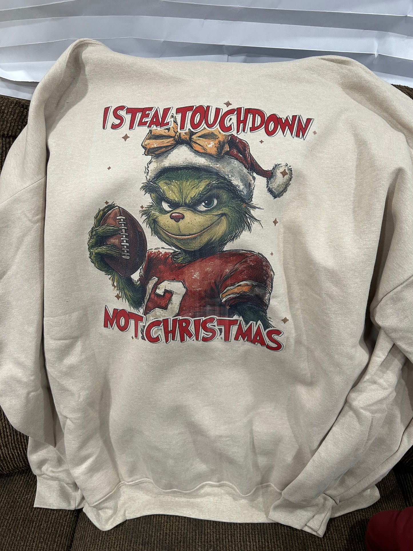 I steal touchdown not Christmas