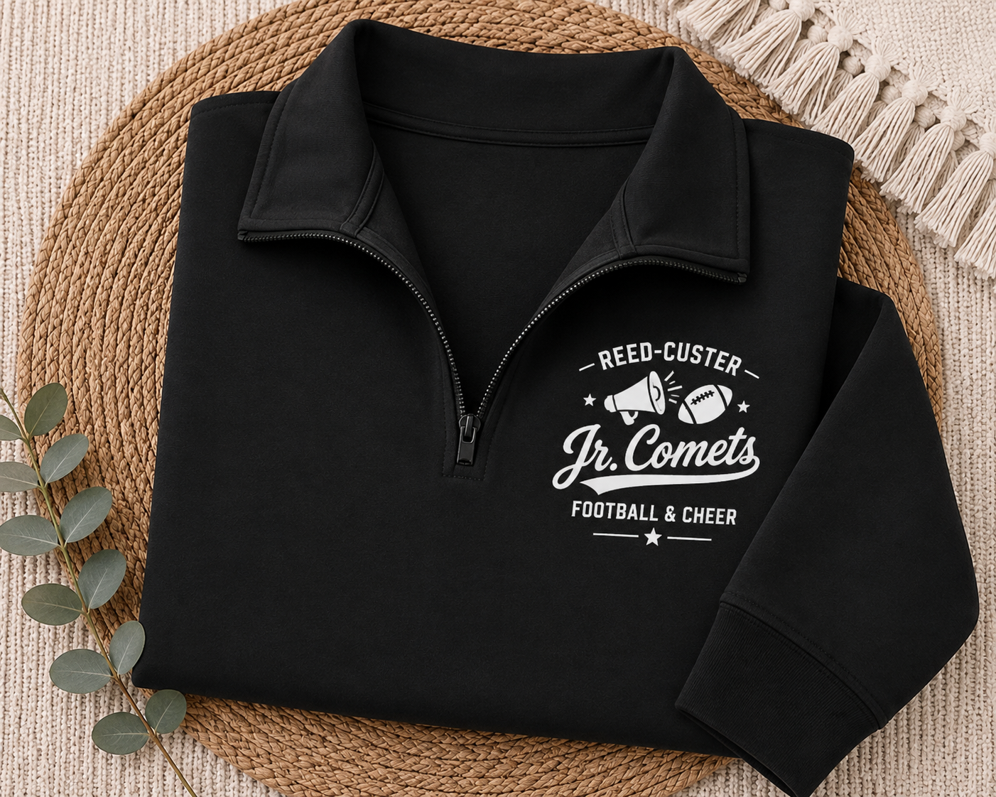COMETS FOOTBALL & CHEER QUARTER ZIPS