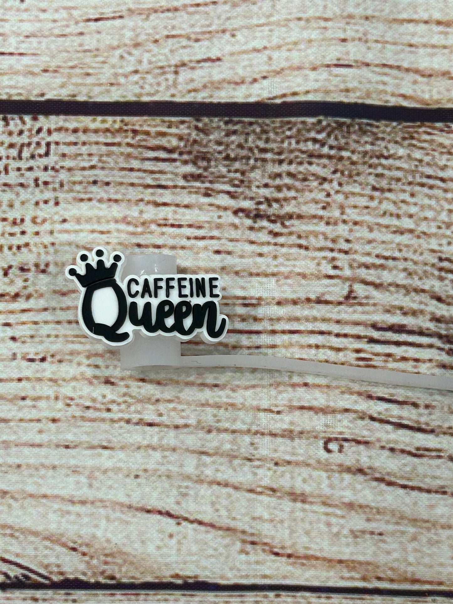 Caffeine straw cover ￼