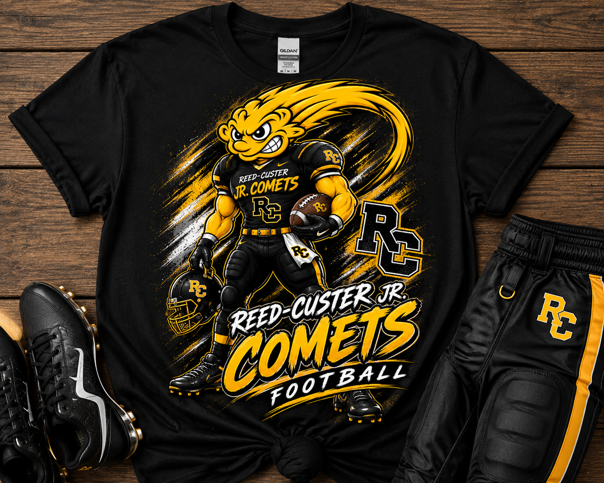 RC Jr. Comets mascot ￼￼