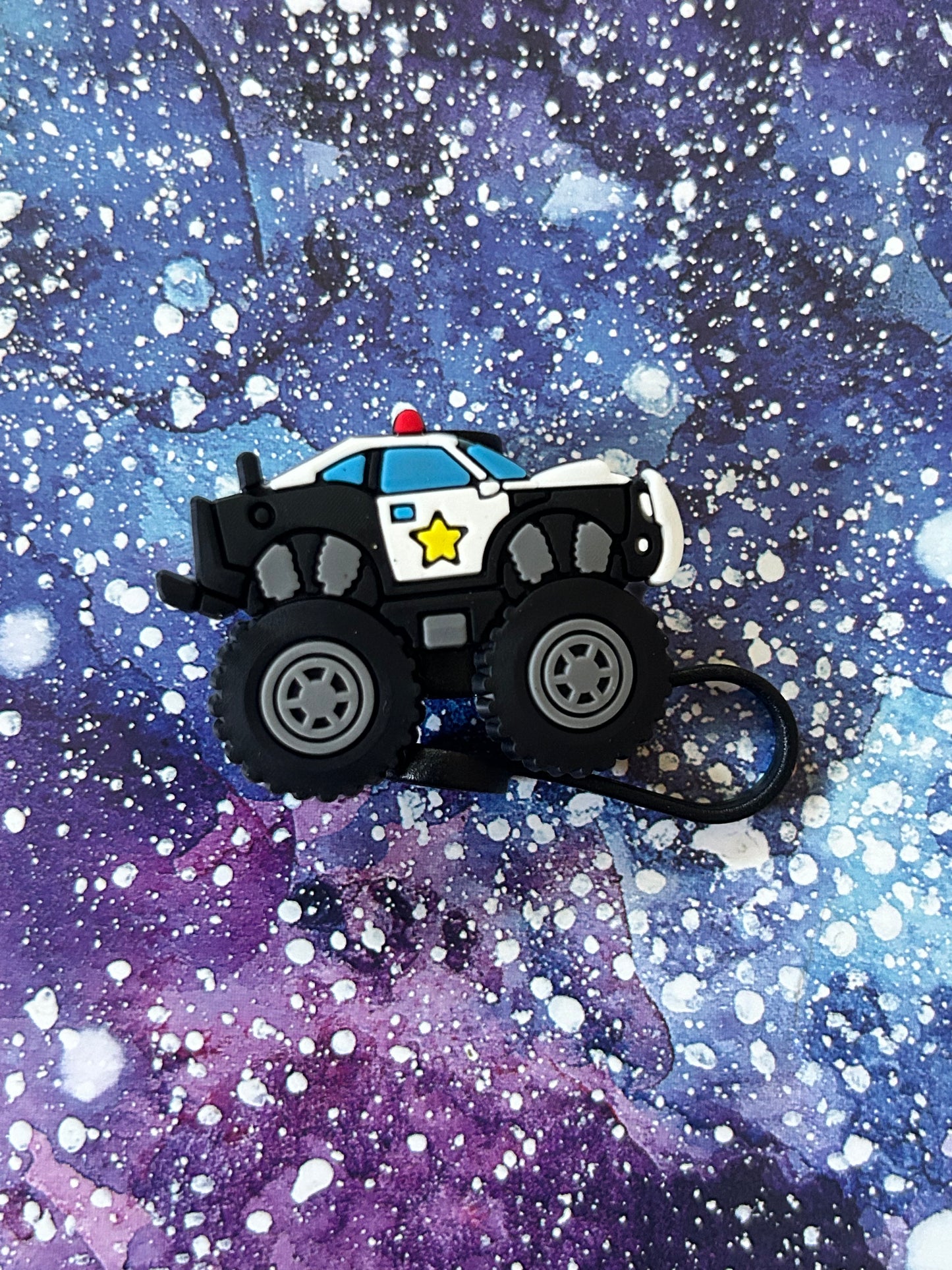 Monster truck straw cover