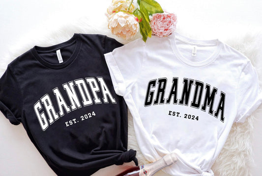 EST. Grandparents T-shirt