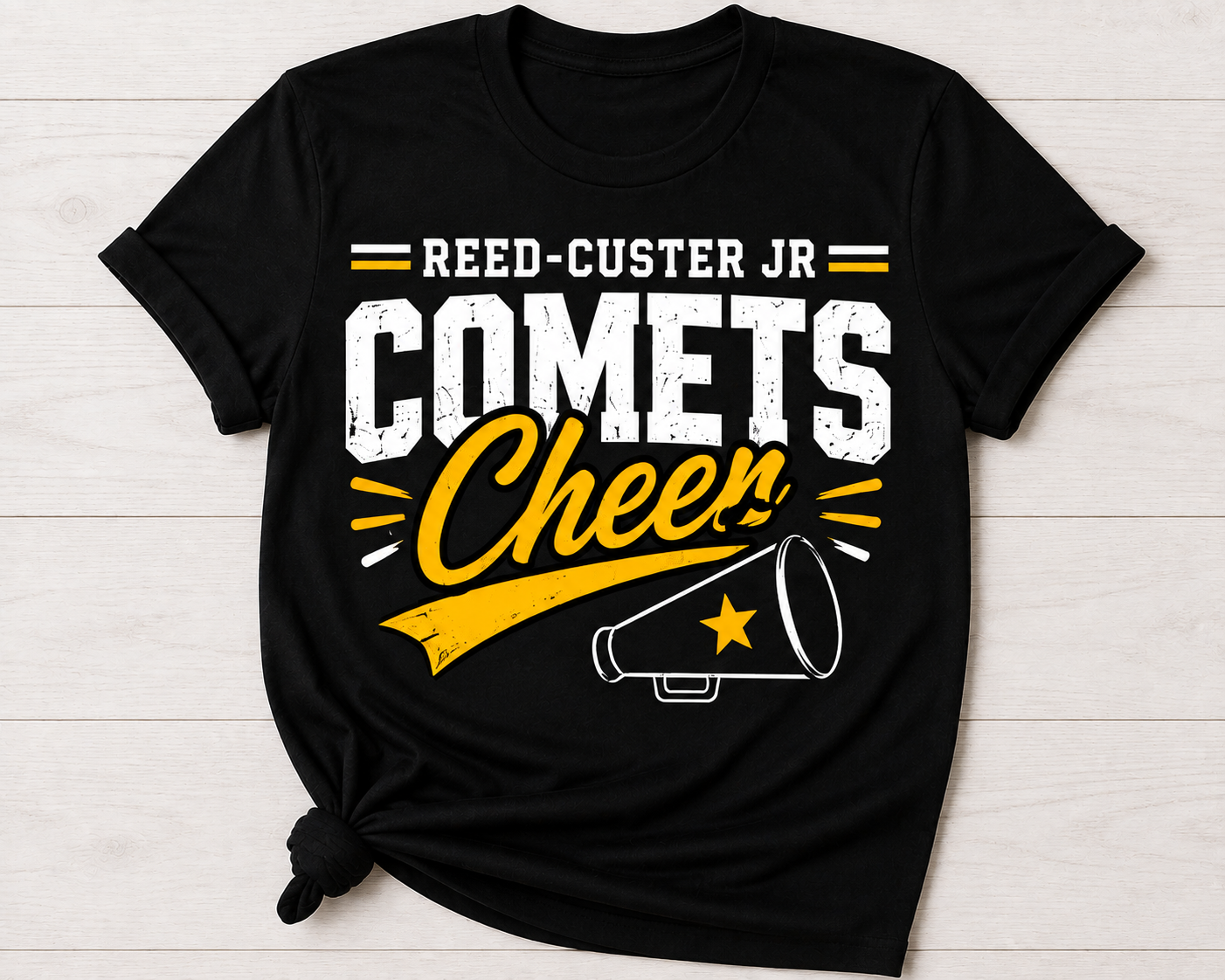 ReedCuster Jr Comets cheer shirt