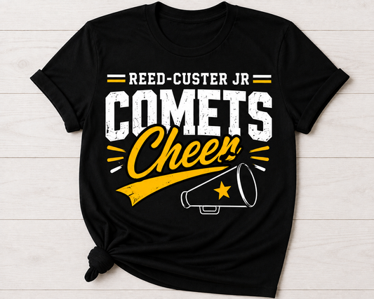 ReedCuster Jr Comets cheer shirt