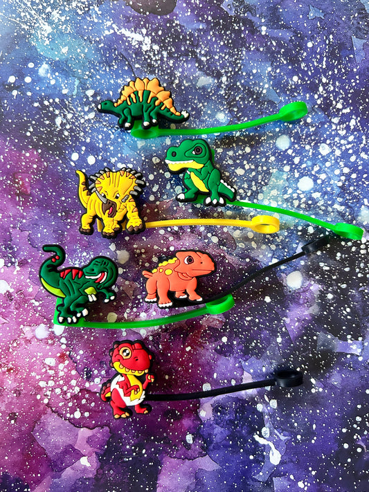 Dino Straw Cover