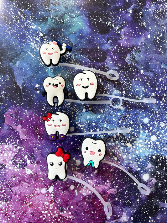 Tooth fairy straw covers ￼