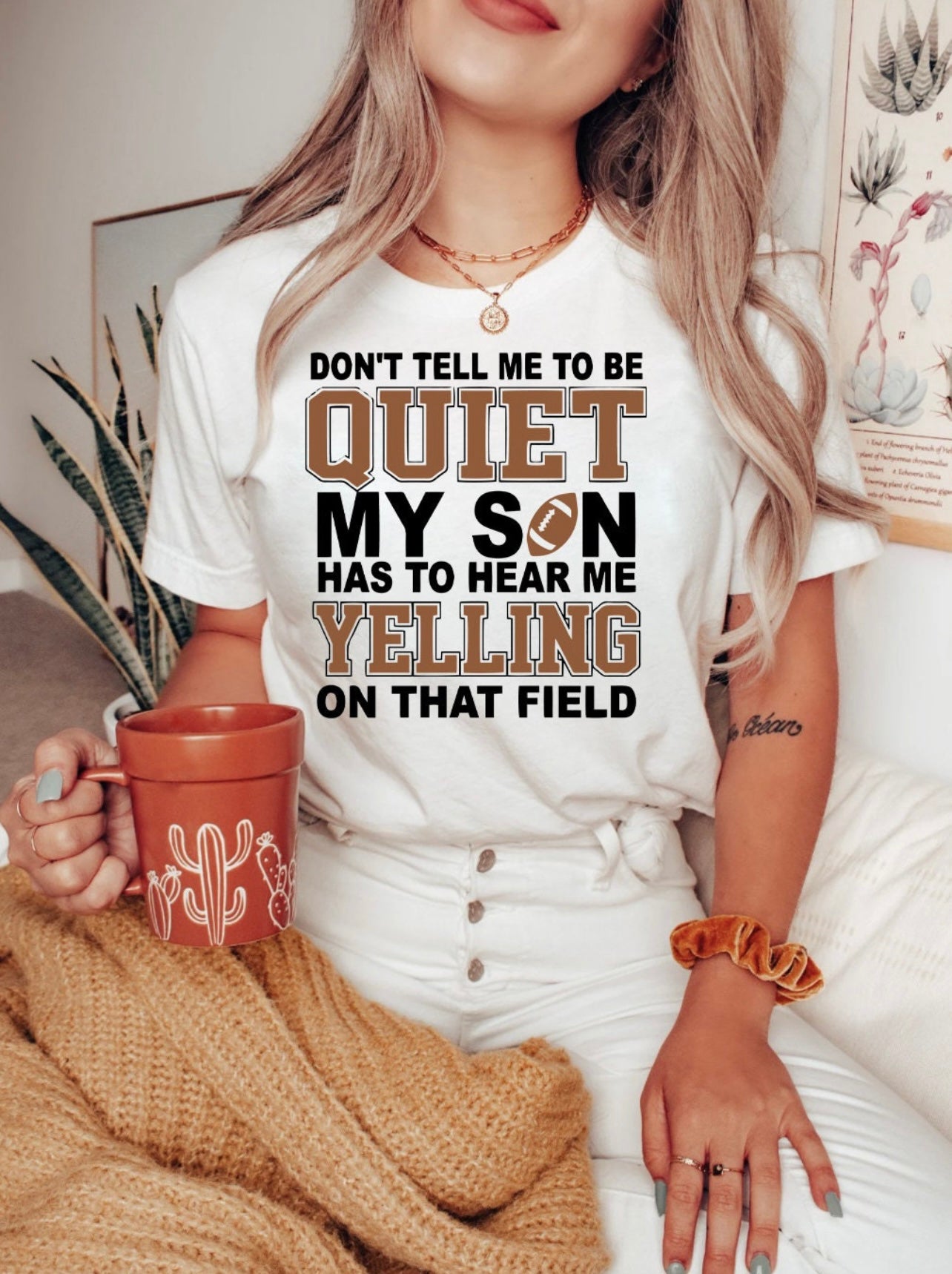 Don’t tell me to be quiet ￼