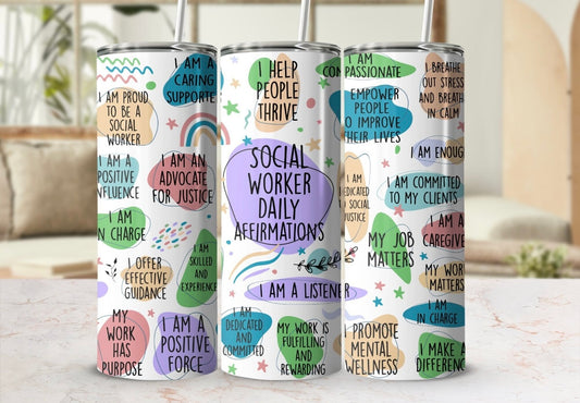 Social worker daily affirmations