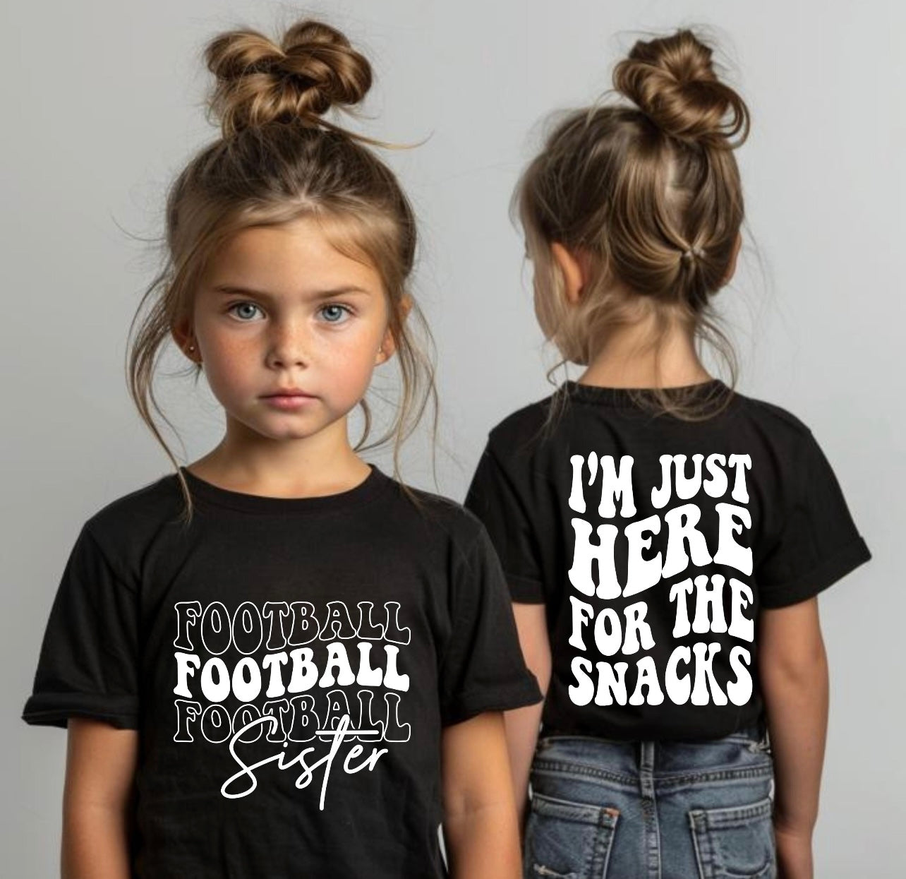 I’m just here for the snacks football sister edition