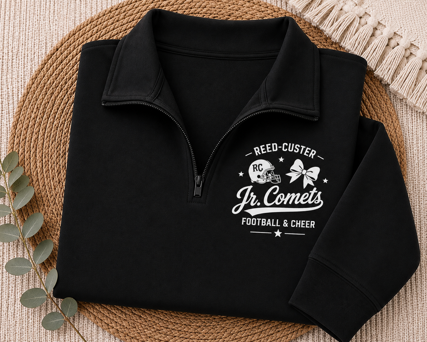 COMETS FOOTBALL & CHEER QUARTER ZIPS