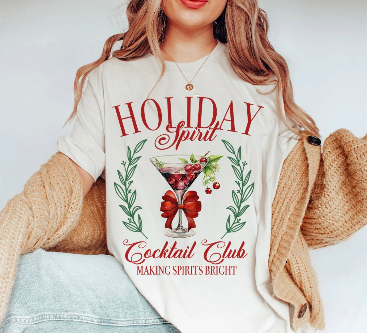 Holiday spirit cocktail club