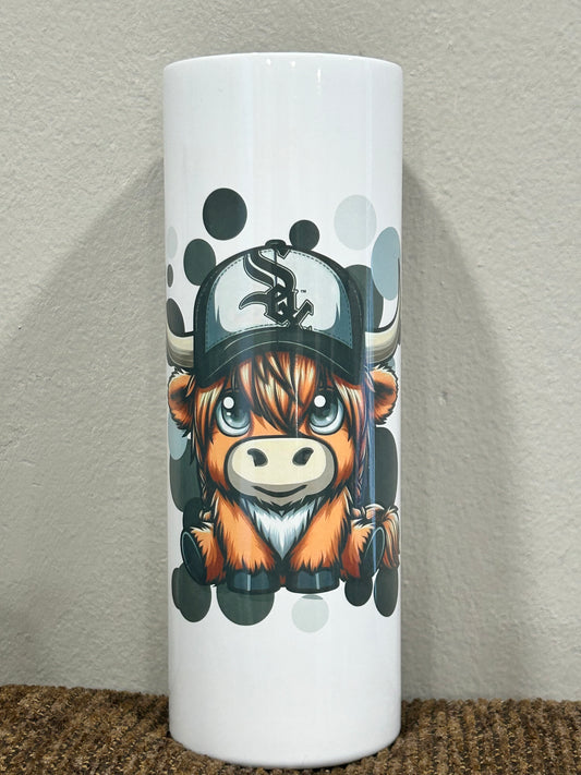 20oz sports Highland cow ￼