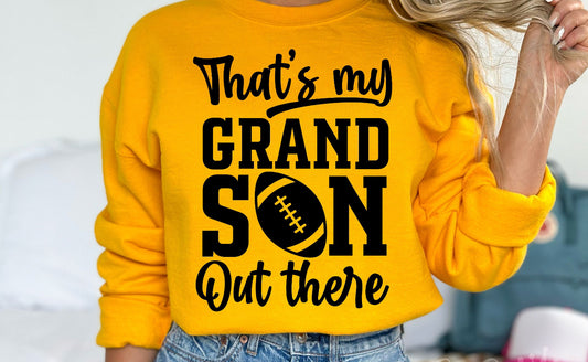 That’s my grandson out there!￼