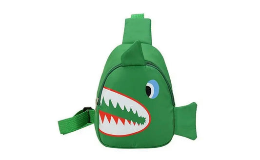 Youth Green Shark crossover bag